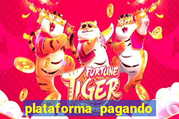 plataforma pagando no cadastro tigre